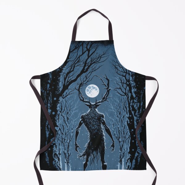 Item preview, Wendigo watching the moon designed and sold by Philip-p22.