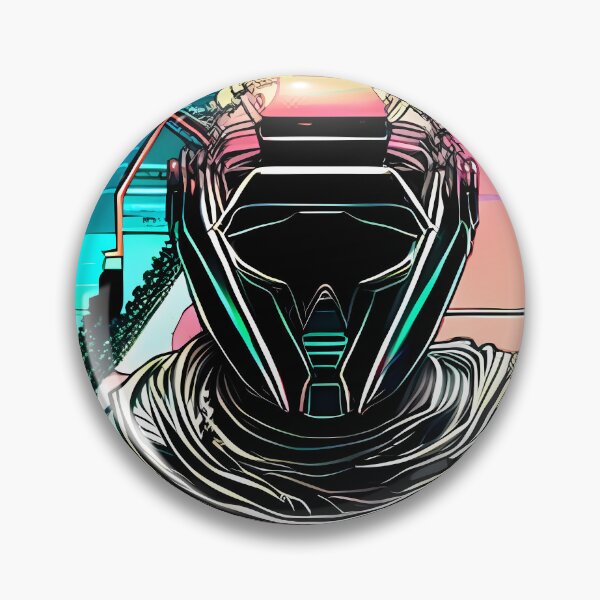 Item preview, Egyptian Scarab Beetle Cyberpunk Sticker Design: Futuristic Twist on Ancient Mythology designed and sold by Mytho Merch.
