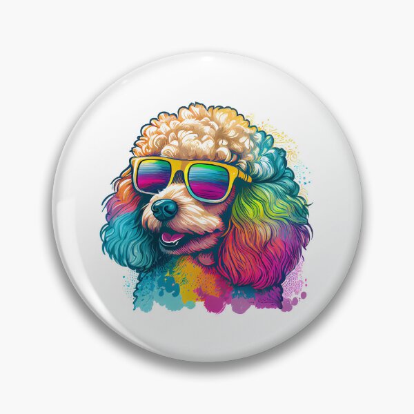 Item preview, Colors of Poodle designed and sold by TourDePassion.