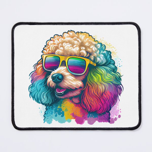 Item preview, Colors of Poodle designed and sold by TourDePassion.