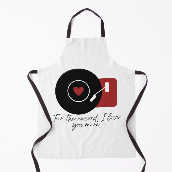 Item preview, For the Record, I Love You More, Anniversary, Birthday, Friend, Wife, Girlfriend, Fiance, Valentine's Day designed and sold by SunsetDetour.