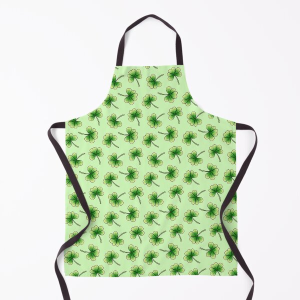 Item preview, Shamrock Clover St Patricks Day Light Green Pattern designed and sold by Julie Erin Designs.
