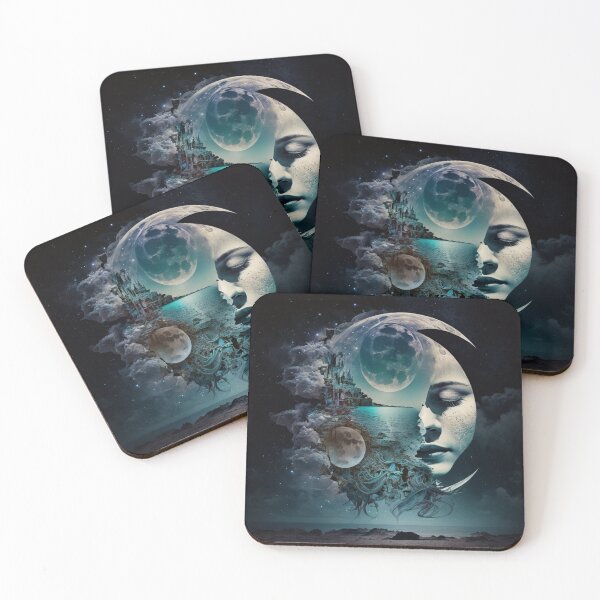 Item preview, Moon and Sea designed and sold by Digitrail.