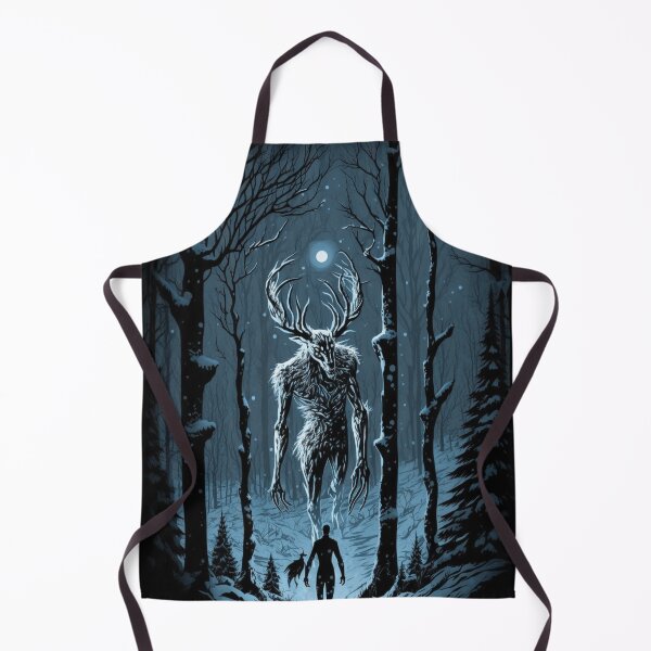 Item preview, Wendigo and man standoff designed and sold by Philip-p22.