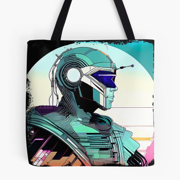 Artikelvorschau, Egyptian Scarab Beetle Cyberpunk Sticker Design: Futuristic Twist on Ancient Mythology entworfen und verkauft von Mytho Merch.