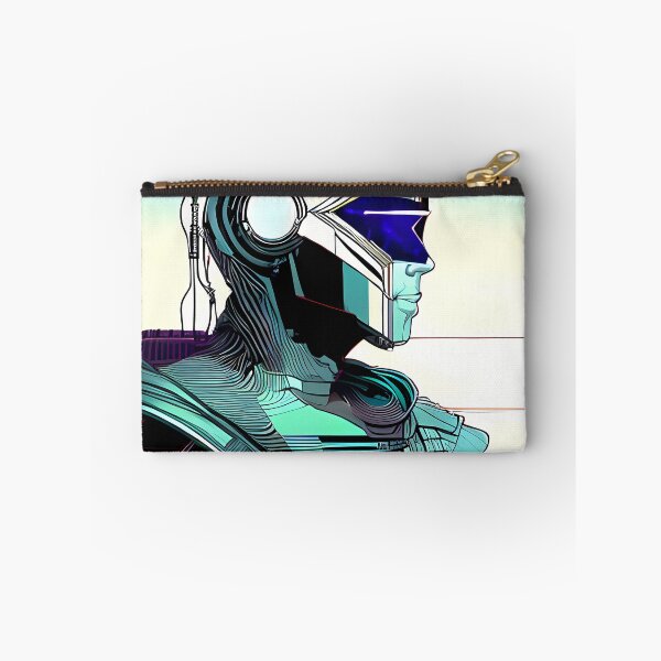 Item preview, Egyptian Scarab Beetle Cyberpunk Sticker Design: Futuristic Twist on Ancient Mythology designed and sold by Mytho Merch.