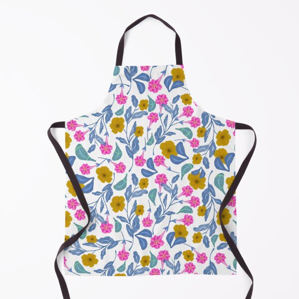 Artikelvorschau, Petunia Flower Mustard Yellow - White entworfen und verkauft von JaselviiStudio.