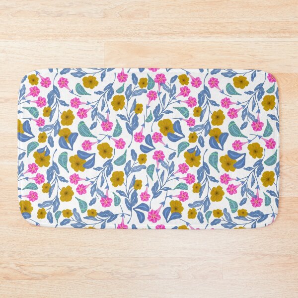 Artikelvorschau, Petunia Flower Mustard Yellow - White entworfen und verkauft von JaselviiStudio.
