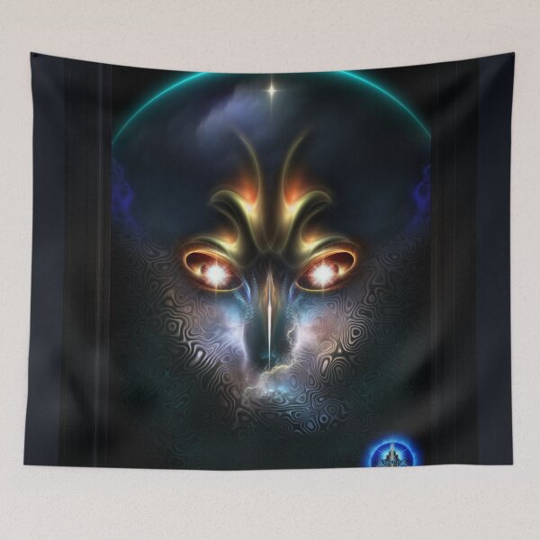 Item preview, Power Of Elvgren The All Seeing Sci-Fi Fractal Art Composition  by Xzendor7 designed and sold by Xzendor7 Digital Art Creations.