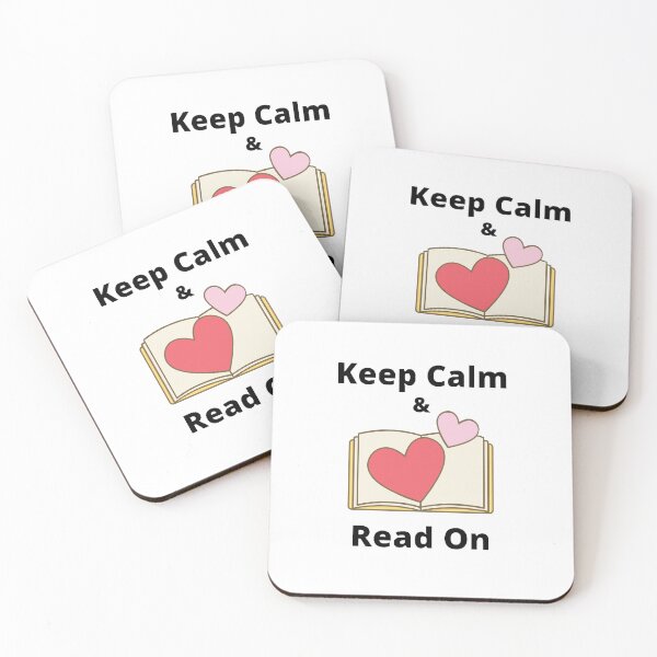 Item preview, Keep Calm And Read On - Funny and Cute quotes designed and sold by Designspot2020.