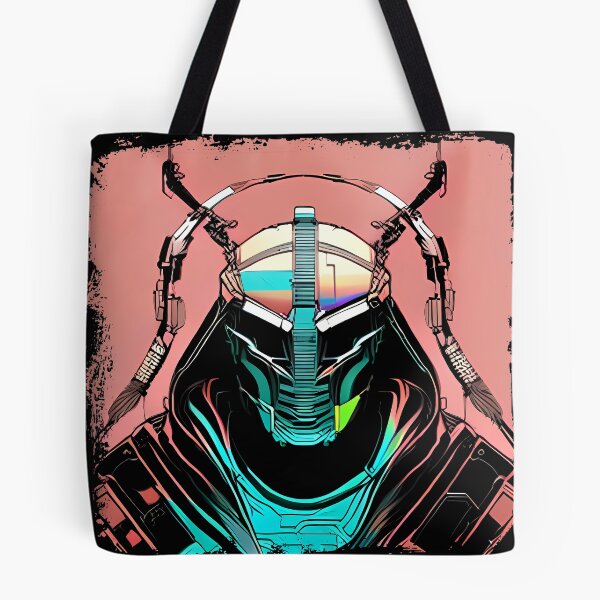Artikelvorschau, Egyptian Scarab Beetle Cyberpunk Sticker Design: Futuristic Twist on Ancient Mythology entworfen und verkauft von Mytho Merch.