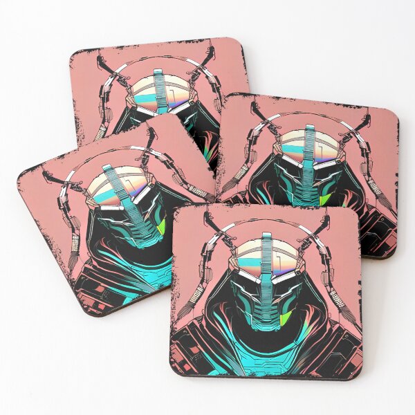 Item preview, Egyptian Scarab Beetle Cyberpunk Sticker Design: Futuristic Twist on Ancient Mythology designed and sold by Mytho Merch.