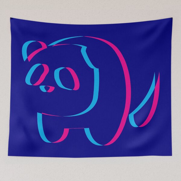 Item preview, Bubblegum Panda (dark) designed and sold by animinimal.