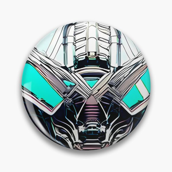 Item preview, Egyptian Scarab Beetle Cyberpunk Sticker Design: Futuristic Twist on Ancient Mythology designed and sold by Mytho Merch.