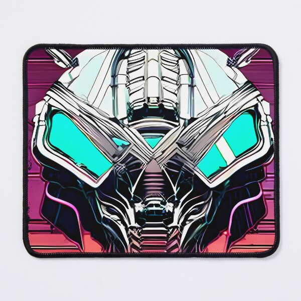 Item preview, Egyptian Scarab Beetle Cyberpunk Sticker Design: Futuristic Twist on Ancient Mythology designed and sold by Mytho Merch.