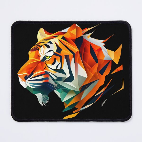 Item preview, Geometrical Abstract Tiger designed and sold by KOTOdesign.
