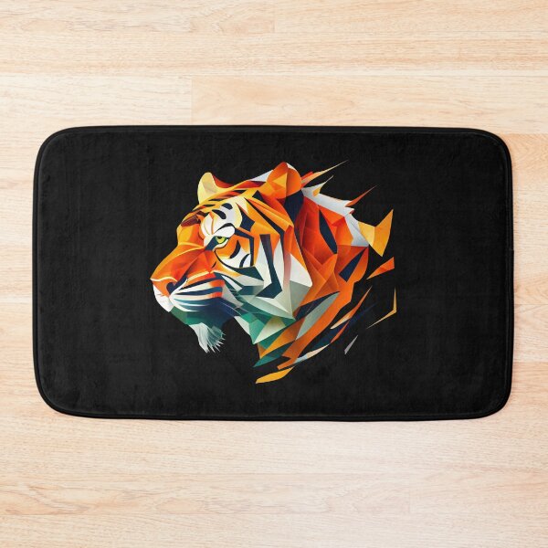 Item preview, Geometrical Abstract Tiger designed and sold by KOTOdesign.