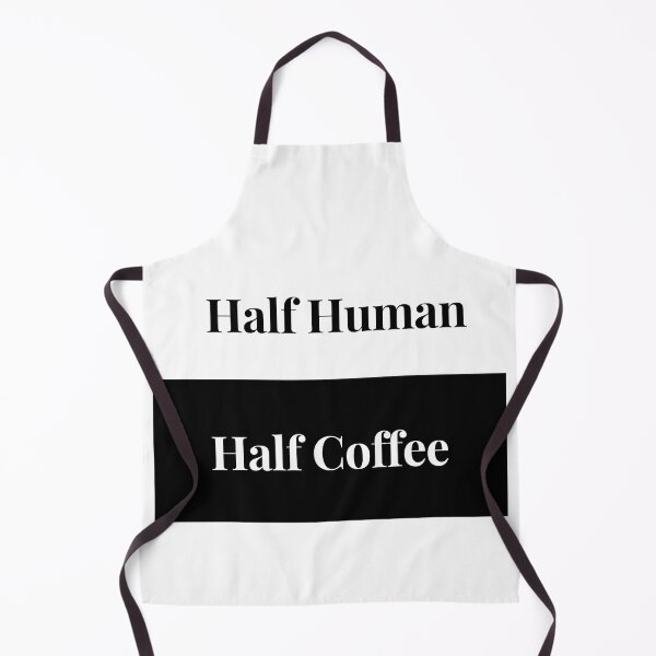 Item preview, Half Human Half Coffee - Funny Coffee Design designed and sold by Sam's Boutique Store.