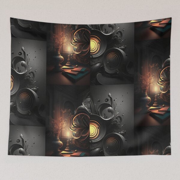Item preview, Crazy Abstract Design | Dark | Version One designed and sold by EnzoZs.