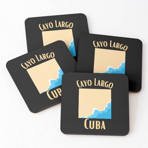 Item preview, Cayo Largo Del Sur Cuba Minimalist Deserted Beach Design designed and sold by RektRepublic.