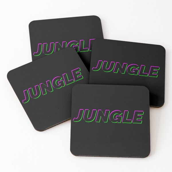 Item preview, Jungle  - Drum and Bass Glitch Text Jungle designed and sold by Lovers and Ravers.