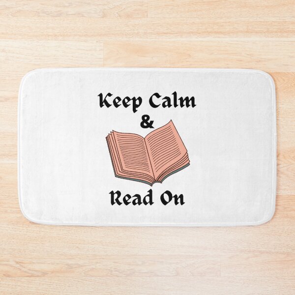 Item preview, Keep Calm And Read On - funny and cute T-Shirts Quotes designed and sold by Designspot2020.