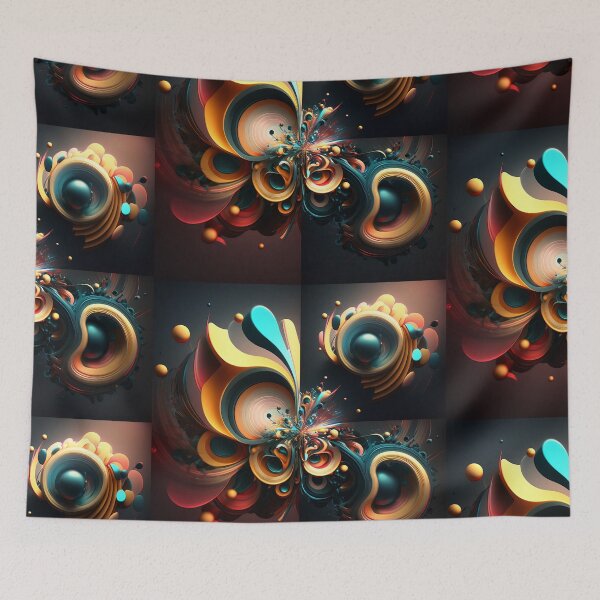 Item preview, Crazy Abstract Design | Colorful | Version One designed and sold by EnzoZs.