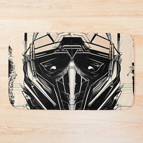 Item preview, Egyptian Scarab Beetle Cyberpunk Sticker Design: Futuristic Twist on Ancient Mythology designed and sold by Mytho Merch.