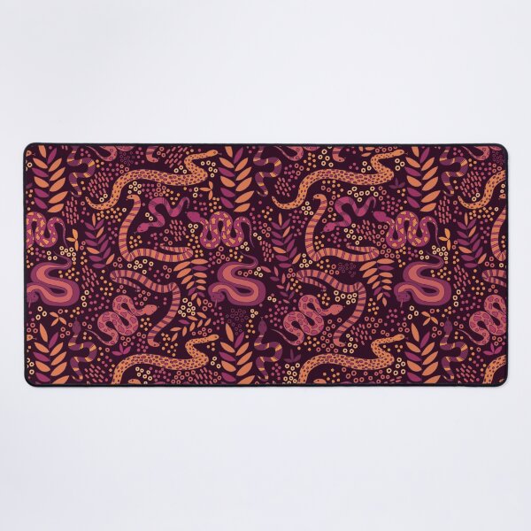 Item preview, Slithering Snakes - Burgundy & Orange designed and sold by monitdesign.