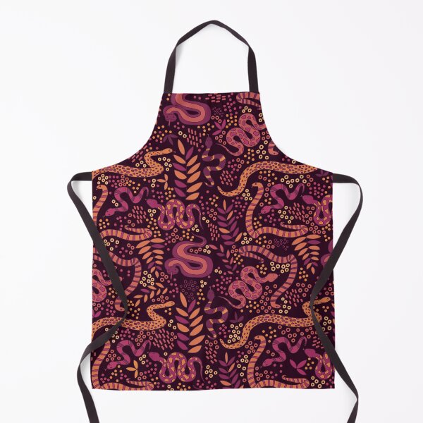 Item preview, Slithering Snakes - Burgundy & Orange designed and sold by monitdesign.