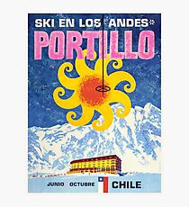 Portillo,Chile,Ski Poster Photographic Print