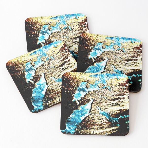 Item preview, Eruption acrylic pouring  art designed and sold by baksuart.