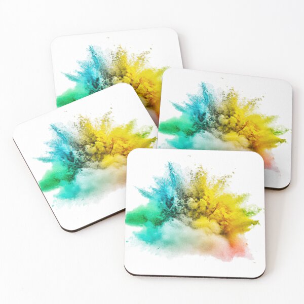 Item preview, Explosion of colorful powder  designed and sold by Discoverartsy.