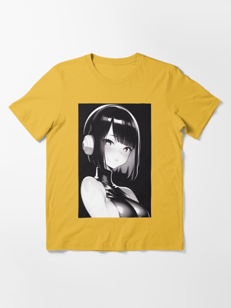 Anime Girl Blushing Essential T-Shirt for Sale by Beep
