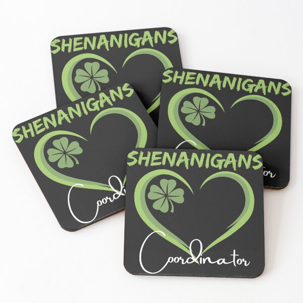 Item preview, St Patricks Day 2023 Shenanigans Coordinator Green Heart Shamrock designed and sold by HSjem.