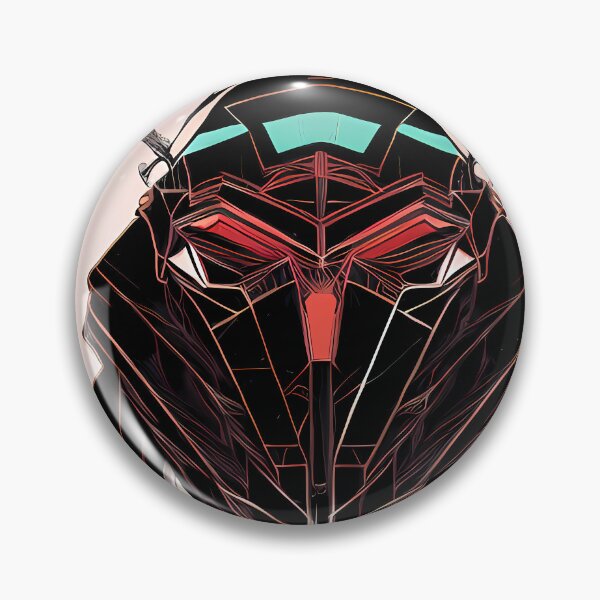 Item preview, Egyptian Scarab Beetle Cyberpunk Sticker Design: Futuristic Twist on Ancient Mythology designed and sold by Mytho Merch.