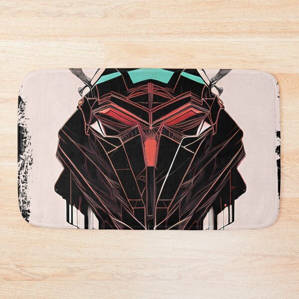 Item preview, Egyptian Scarab Beetle Cyberpunk Sticker Design: Futuristic Twist on Ancient Mythology designed and sold by Mytho Merch.