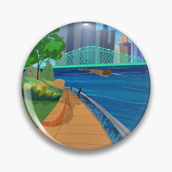 Item preview, Riverfront Park  designed and sold by malikwhitaker.