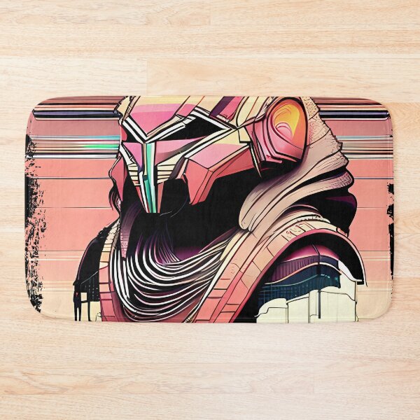 Item preview, Egyptian Scarab Beetle Cyberpunk Sticker Design: Futuristic Twist on Ancient Mythology designed and sold by Mytho Merch.