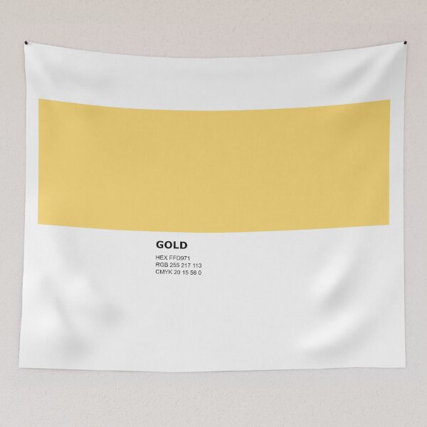 Item preview, Gold - Brightest Gold - Color Pantone Colour Design designed and sold by Shirtlify.