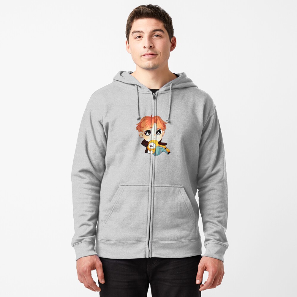 jimin orange hoodie