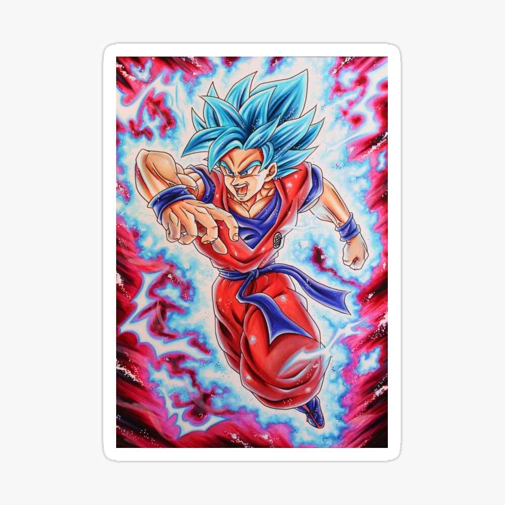 gogeta ssj4 Poster by Edgar Tordera