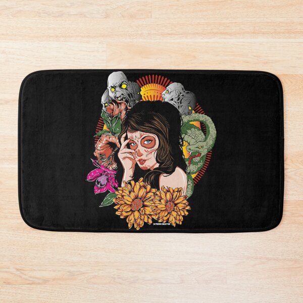 Item preview, La Catrina Sugarskull Day of the Dead Zombie Snake Flowers designed and sold by PCollection.