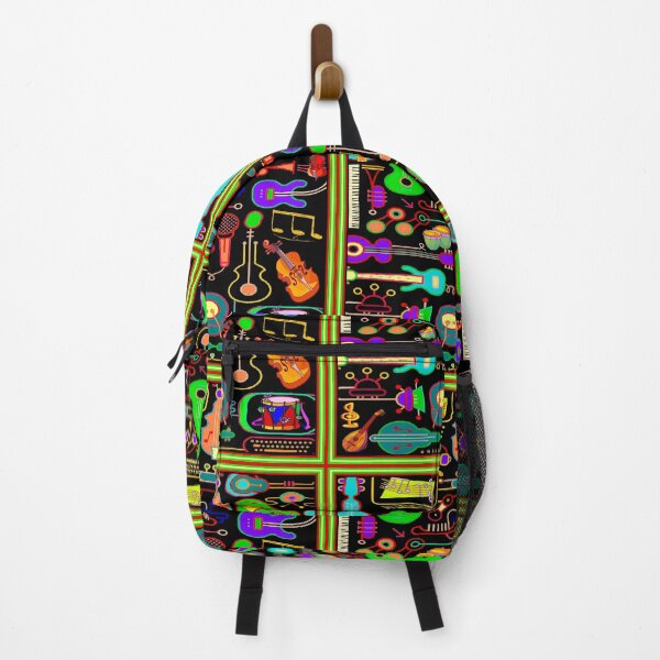 Item preview,  MUSICAL INSTRUMENTS : Abstract Psychedelic Colorful Collage Pop Art Surreal Print designed and sold by posterbobs.