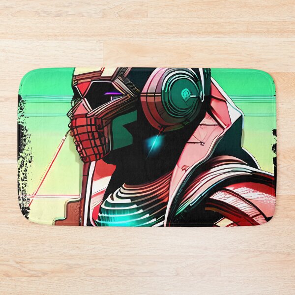 Item preview, Egyptian Scarab Beetle Cyberpunk Sticker Design: Futuristic Twist on Ancient Mythology designed and sold by Mytho Merch.