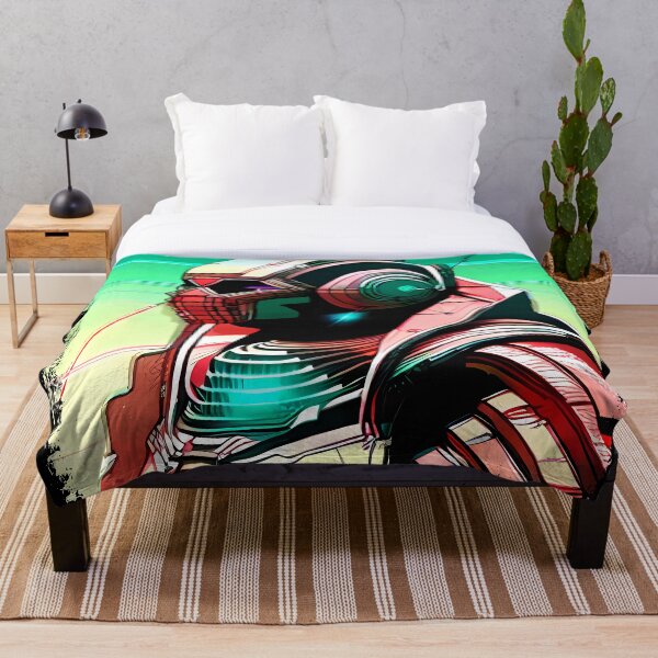 Item preview, Egyptian Scarab Beetle Cyberpunk Sticker Design: Futuristic Twist on Ancient Mythology designed and sold by Mytho Merch.