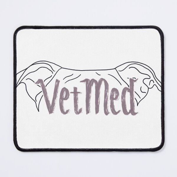 Item preview, VetMed With Pitbull Ears designed and sold by RNHArtwork.