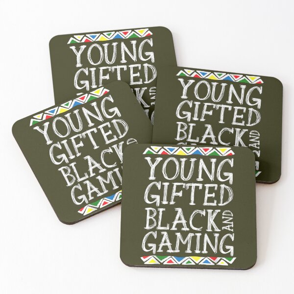 Item preview, Young Gifted And Black Gaming Cool Black History Month Gift  designed and sold by Paulsdominick.