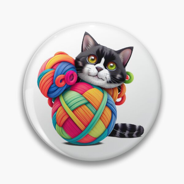 Item preview, Cat Playing With A Ball Of String designed and sold by Ricardo Gutierrez.