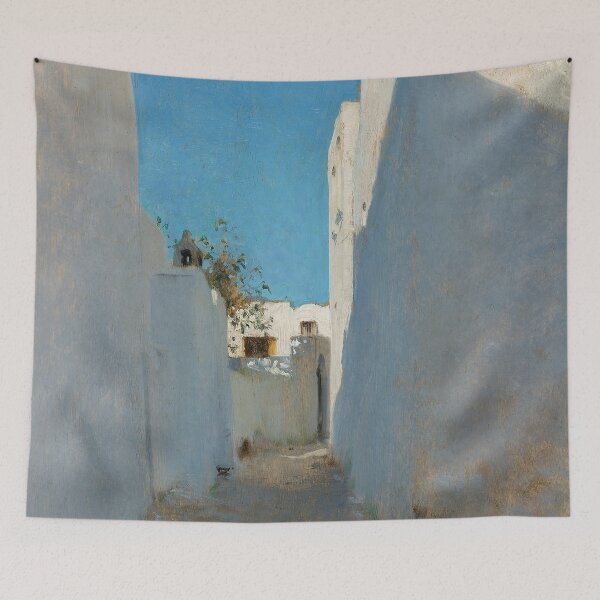 Item preview, John singer sargent A Moroccan Street Scene  designed and sold by TeeARTHY.